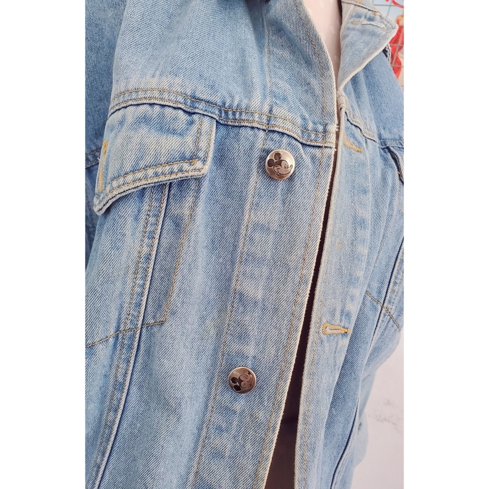 RARE Vintage Mickey Denim Jacket - Picture 8 of 9